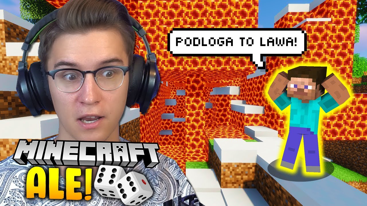 MINECRAFT, ale CO MINUTĘ DZIEJĄ SIĘ LOSOWE RZECZY! | Sheo