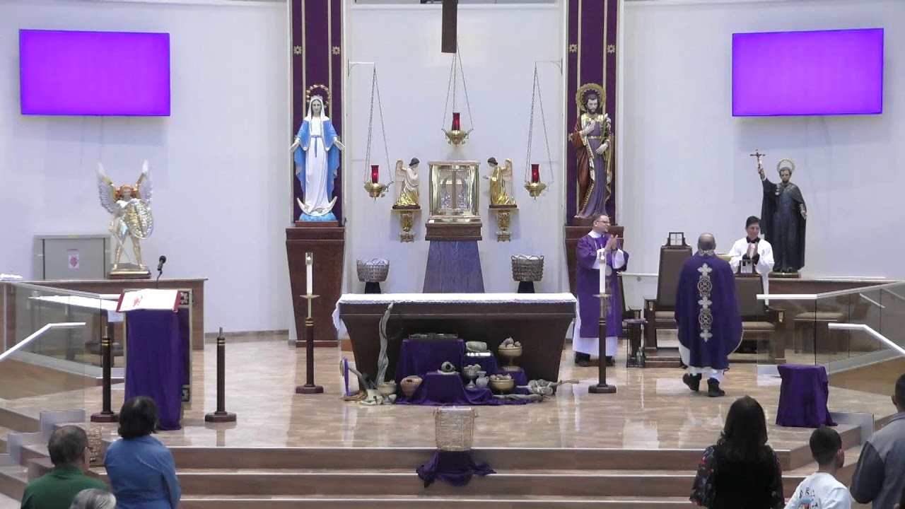 1st Sunday of Lent (2-22-2026, 8:00am)