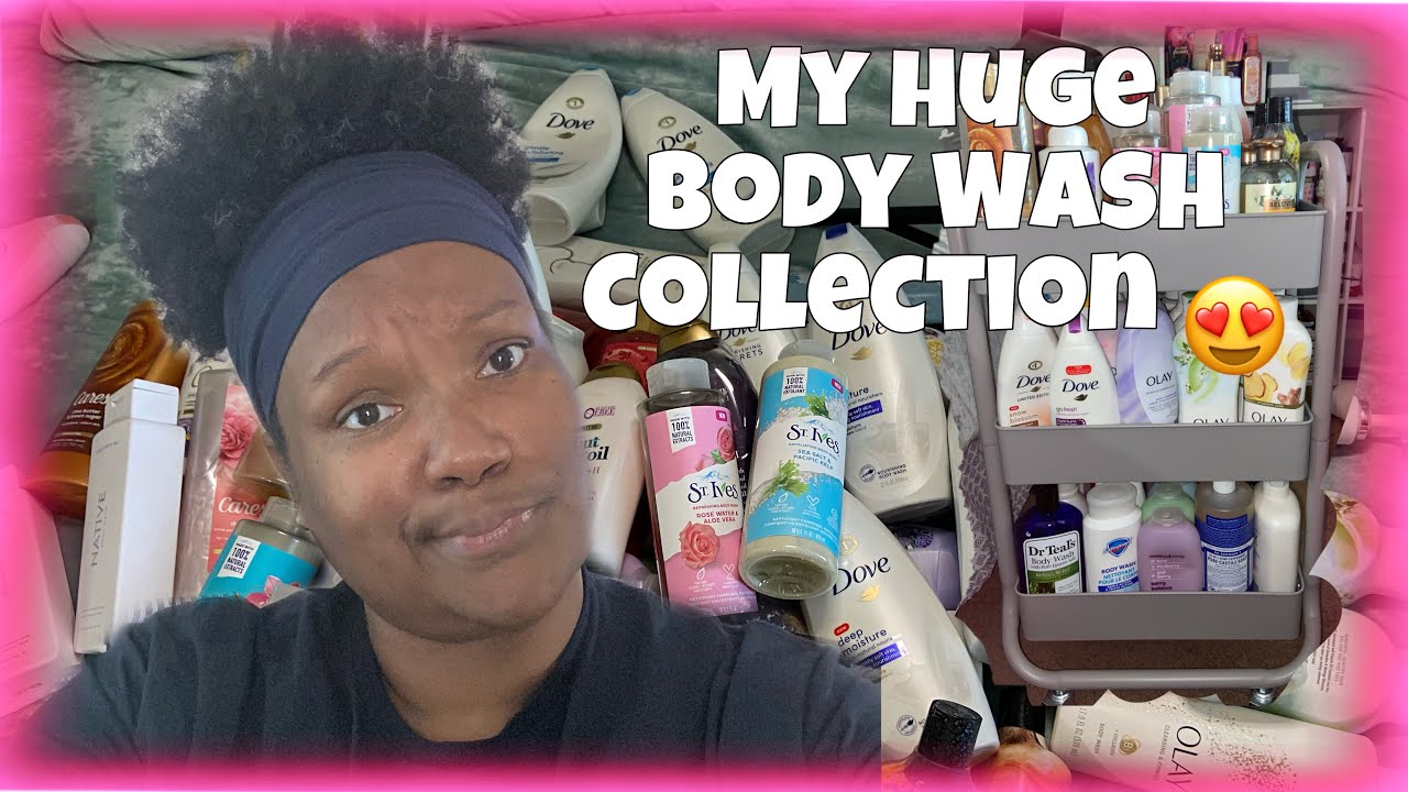 ✨😍MY HUGE BODY WASH AND BAR SOAP COLLECTION😍✨/MISSNATURALSHAY