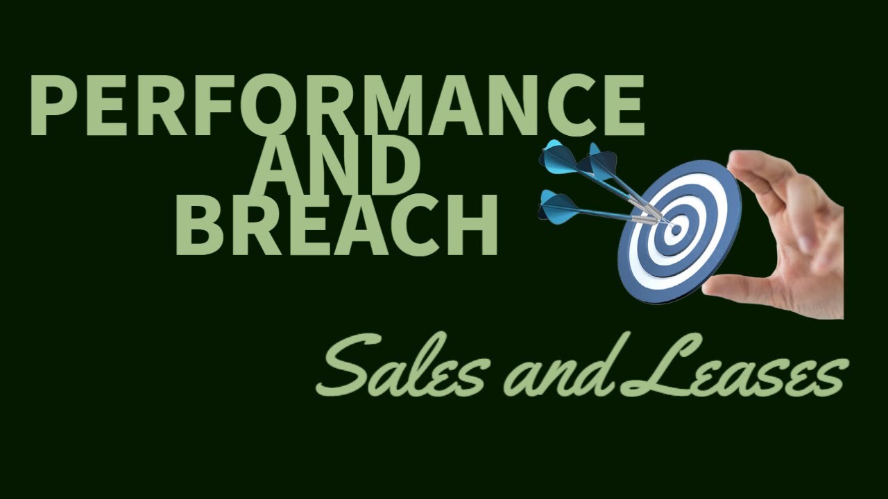 Performance and Breach - Sales