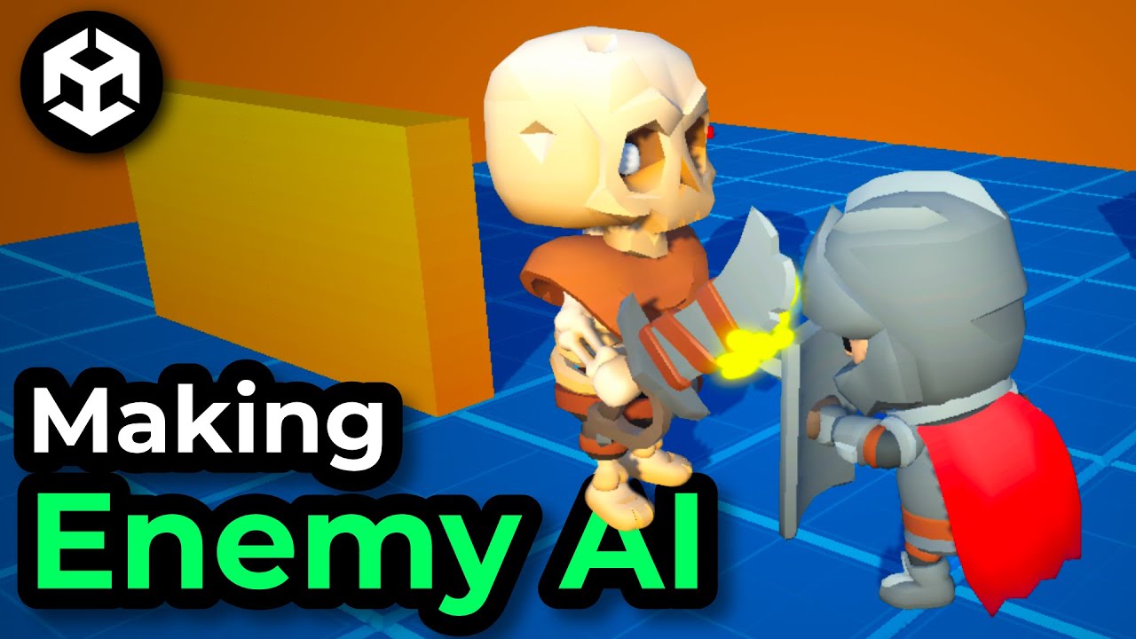Как создать вражеский ИИ в Unity 6 (часть 1/3)