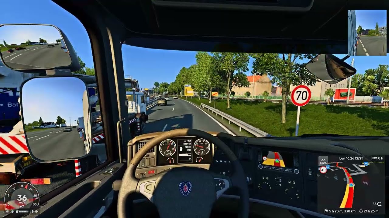 Euro Truck Simulator 2 Hamburgo Amsterdam
