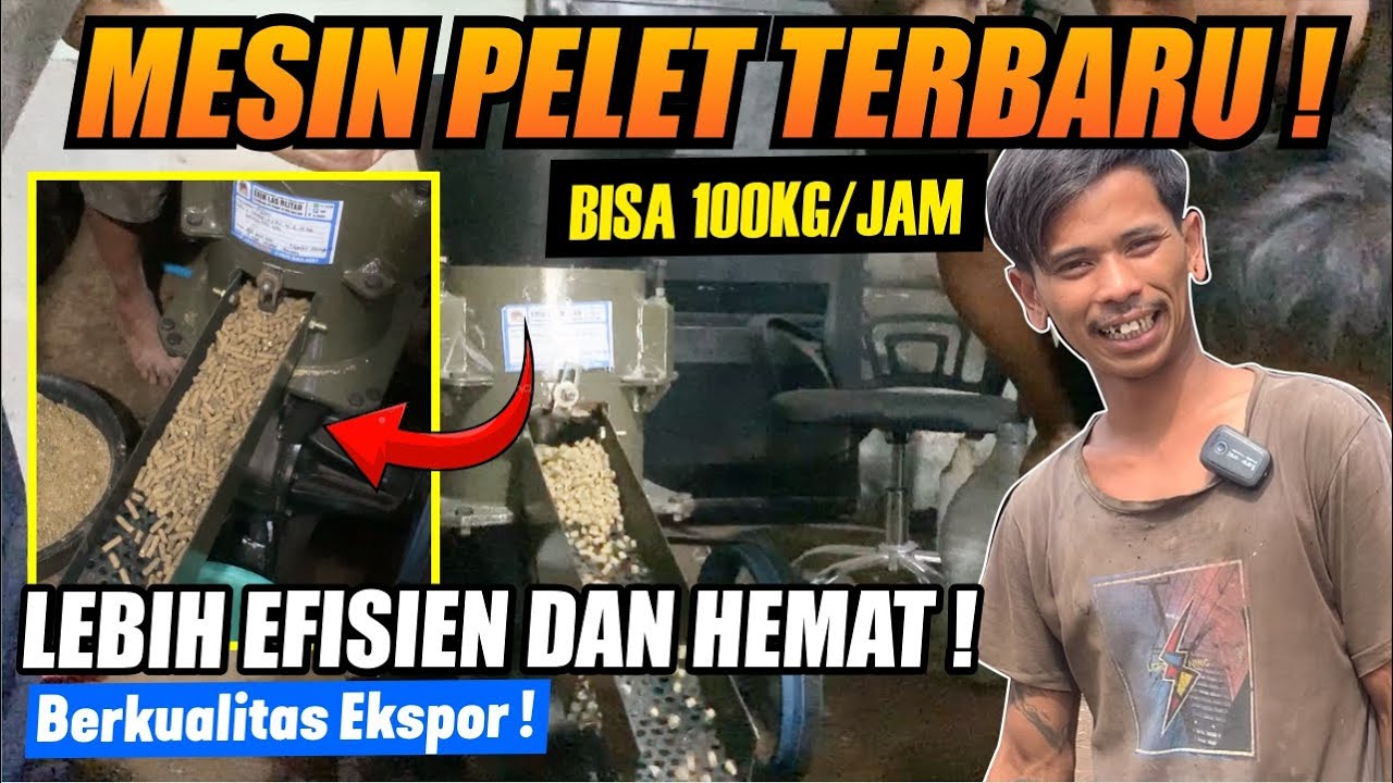 TERBAIK‼️🤩MESIN PELET MODEL TERBARU 2025‼️EFISIEN DAN HEMAT ✅ERIK LAS BLITAR