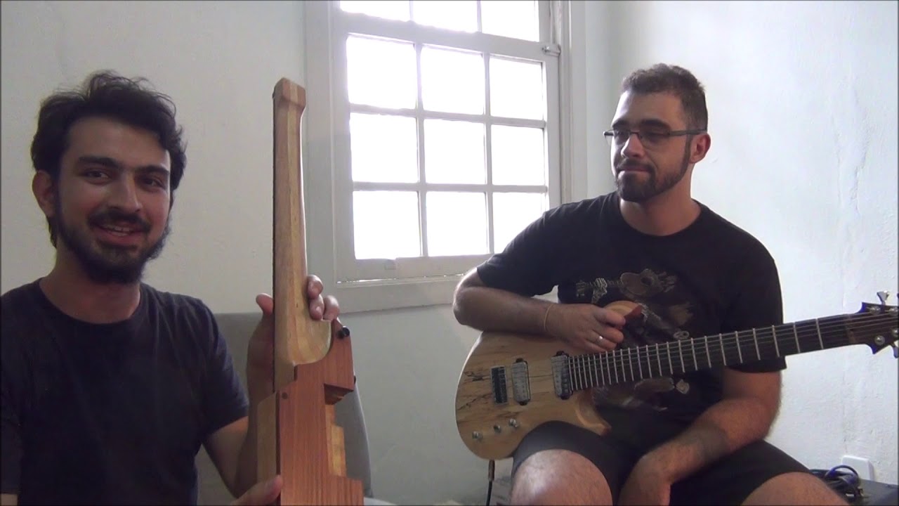 GUITARRAS DO ALUNO CAIO - CURSO DE LUTERIA - CARACIK GUITARS - VLOG 02