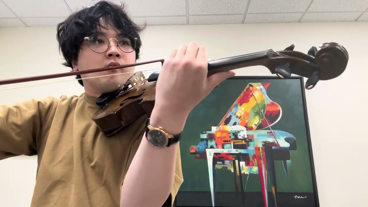 2025-2026 TMEA All-State Orchestra Audition Etude - Rode 24 Caprices No. 6 Adagio (part 1)