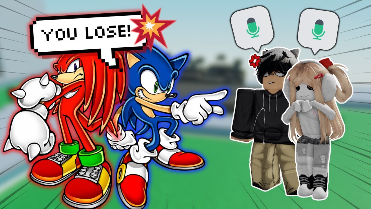 СОНИК и НАКЛЗ УНИЧТОЖАЮТ ГОЛОСОВОЙ ЧАТ ROBLOX