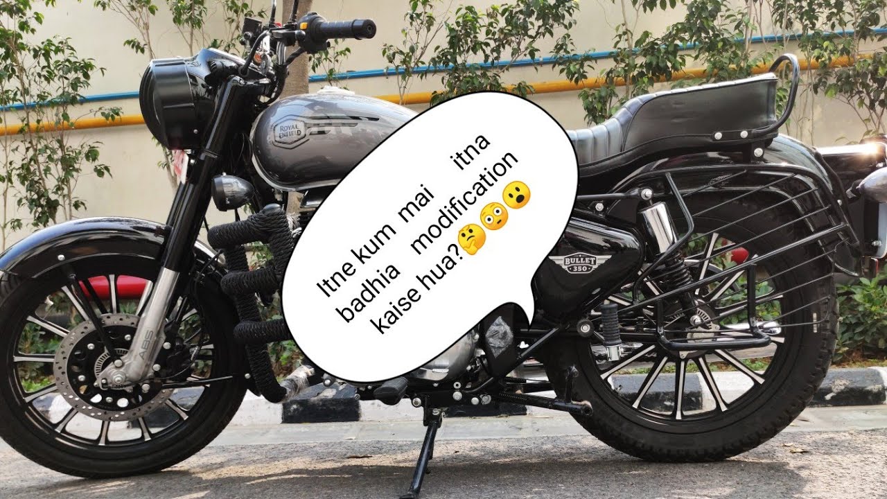 |Royal Enfield Bullet 350X| complete accessories with price|Bahut Lamba Video|