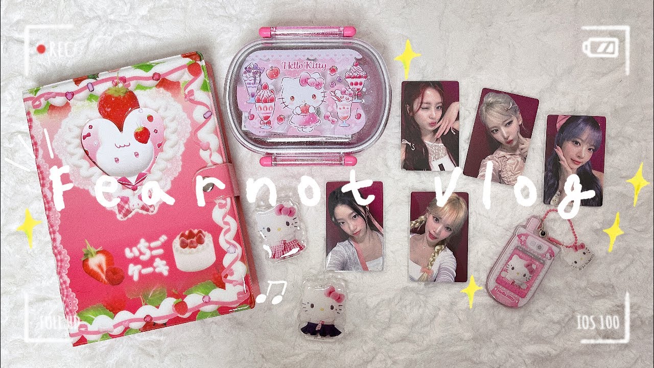 [𝗙𝗘𝗔𝗥𝗡𝗢𝗧 #𝟯𝟭] 오랜만에 반택 몽땅 까고 포카 포장하기🍀✨