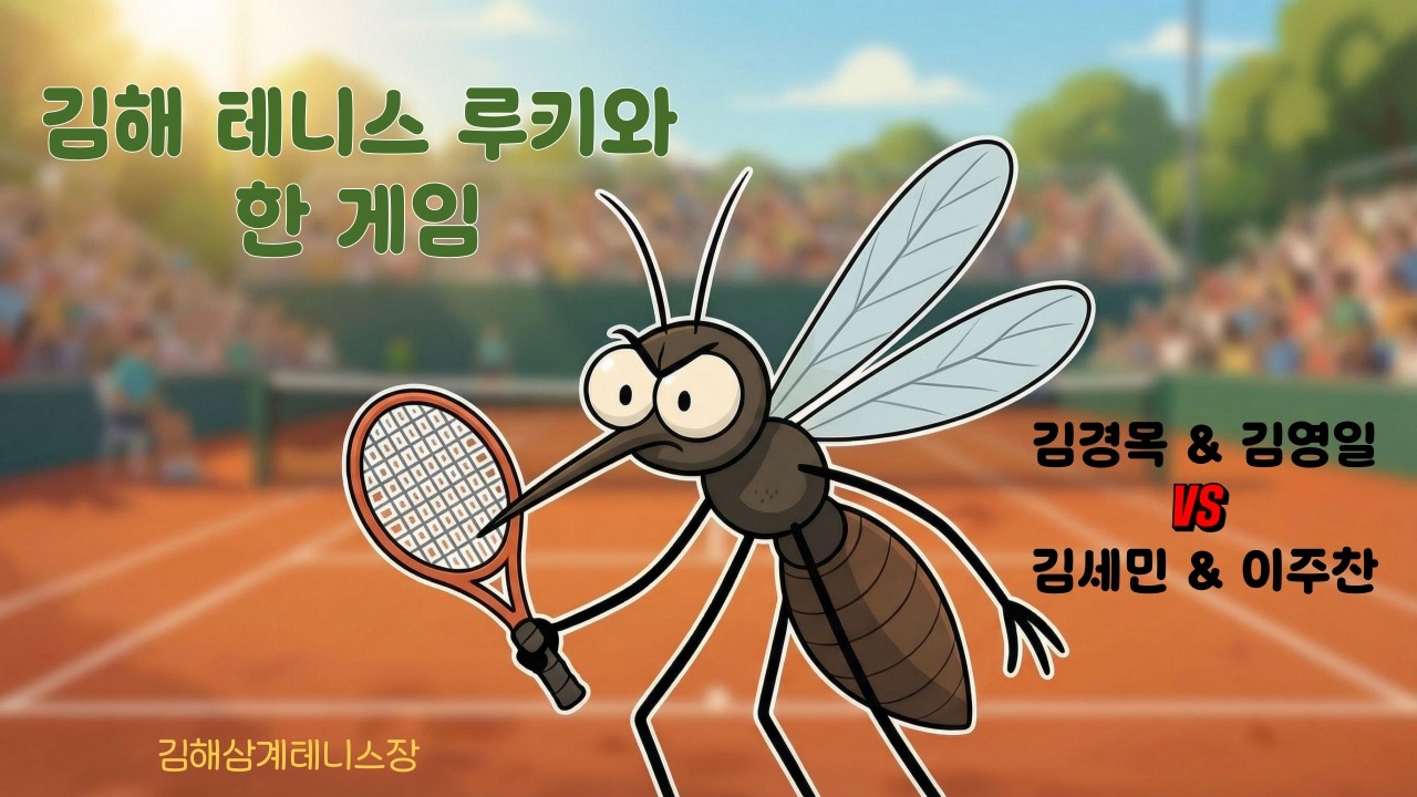 김해 테니스 루키와 한 게임🎾