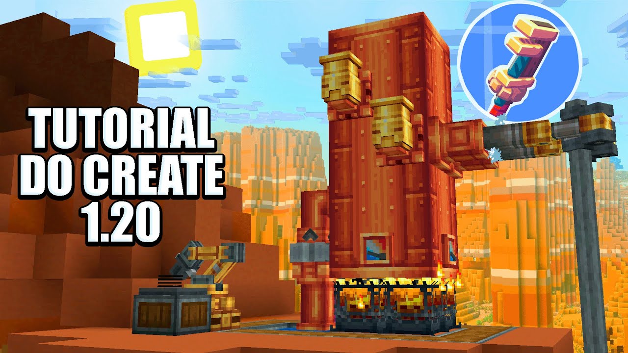 TUTORIAL COMPLETO DO CREATE MINECRAFT! - #2