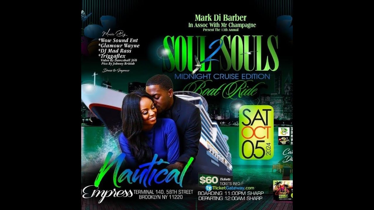 Mark Di Barber in Association With Mr Champagne Present Soul 2 Soul (Pt 13) Midnignt Cruise 2024