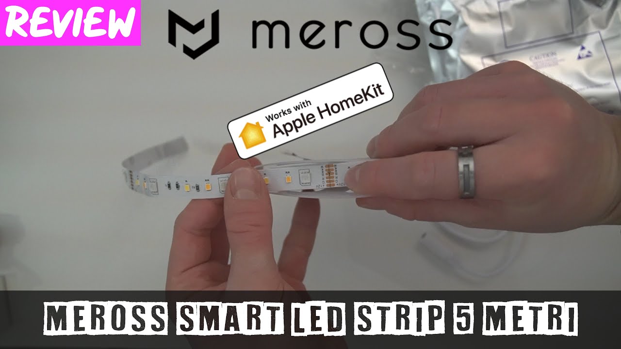 Nuovo accessorio Homekit! - Striscia LED RGBW meross 5M (Unboxing, Setup, Recensione)