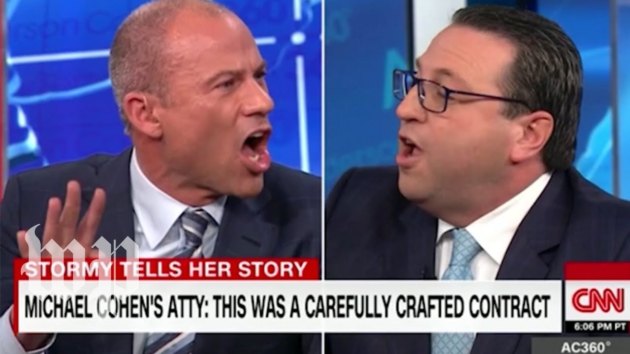 Lawyers for Stormy Daniels, Michael Cohen get in screaming match
