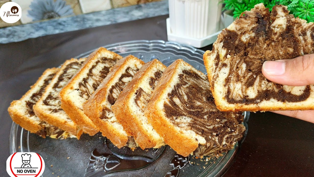 Best Marble Cake Recipe Without Oven,Cake Recipe, Homemade Cake Recipe
