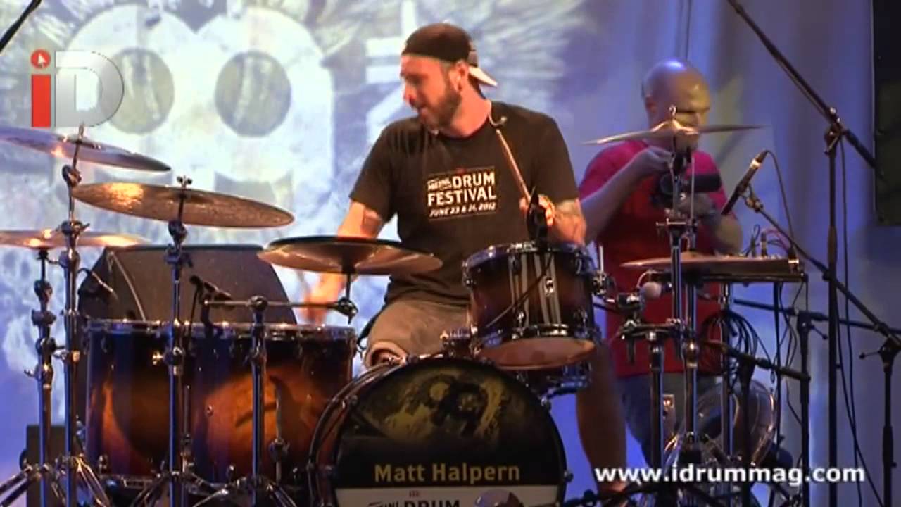 Matt Halpern Drum Solo | Meinl Festival 2012 | iDrum Magazine Archives