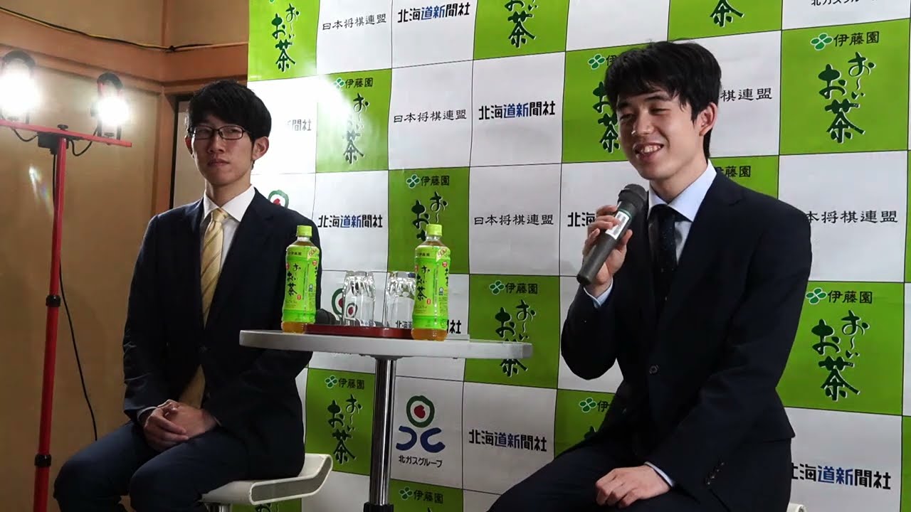 「藤井王位にどの球を投げるか」藤井聡太王位 佐々木大地七段 会見