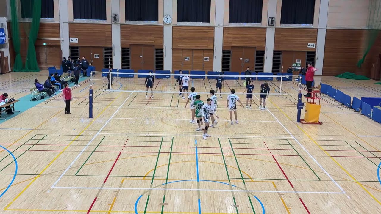 男子東部セミファイナルvsスカイロケッツ秋田
