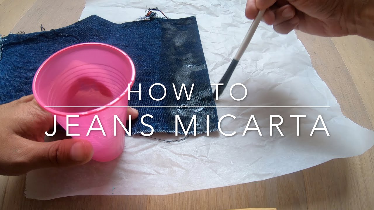 How to make Jeans micarta