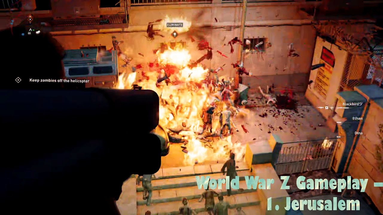 🚨 World War Z Gameplay – 1. Jerusalem /Brain Surgery