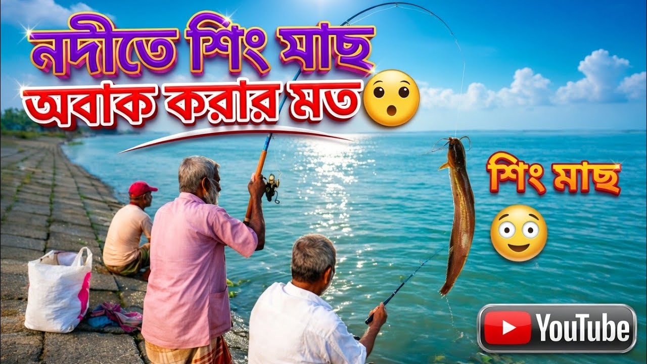 পদ্মা নদীতে রোমাঞ্চকর মাছ শিকার! আগে কখনো দেখেননি 🎣