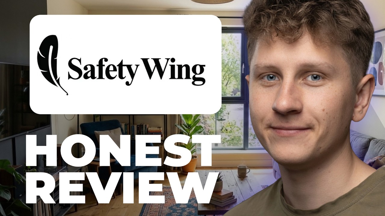 Обзор туристической страховки SafetyWing &mdash; посмотрите видео перед использованием.