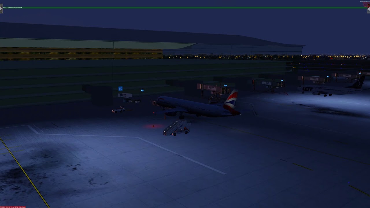 P3dv4 Innsbruck to London LOWI-EGLL BA685 A321