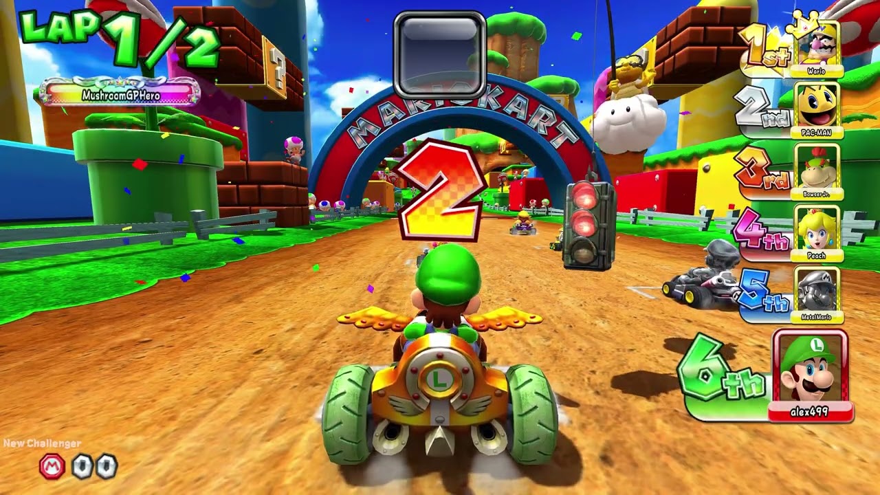 Mario Kart Arcade GP DX 1.18 - Toad Cup (Super Difficulty ) Battle Races | UHD