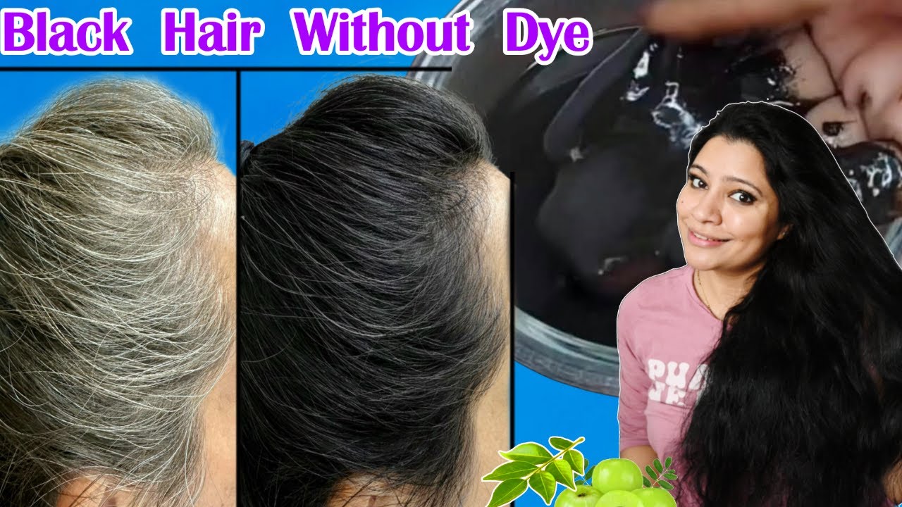 Make Hair Black Without Dye & Reverse Premature Hair Greying Naturally Fast।Garima Singh ।