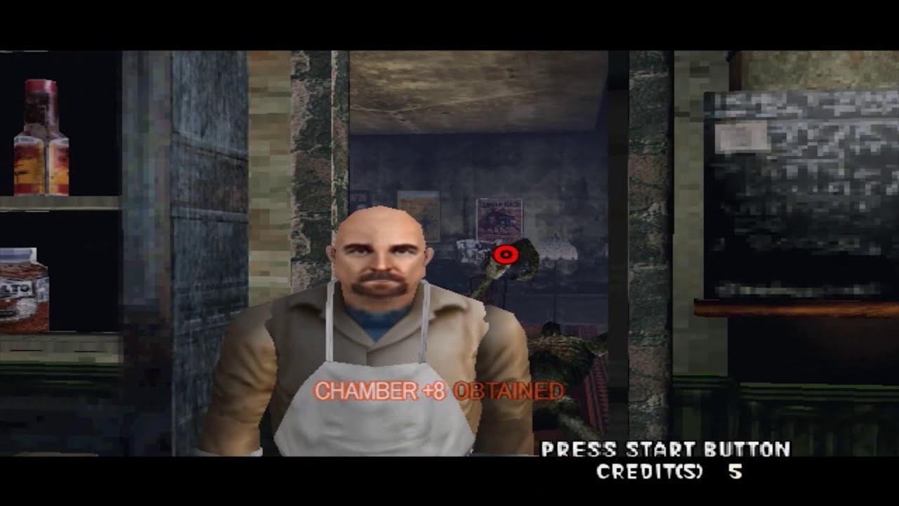 The House of The Dead 2 Original Mode Gameplay with Bullet Blow