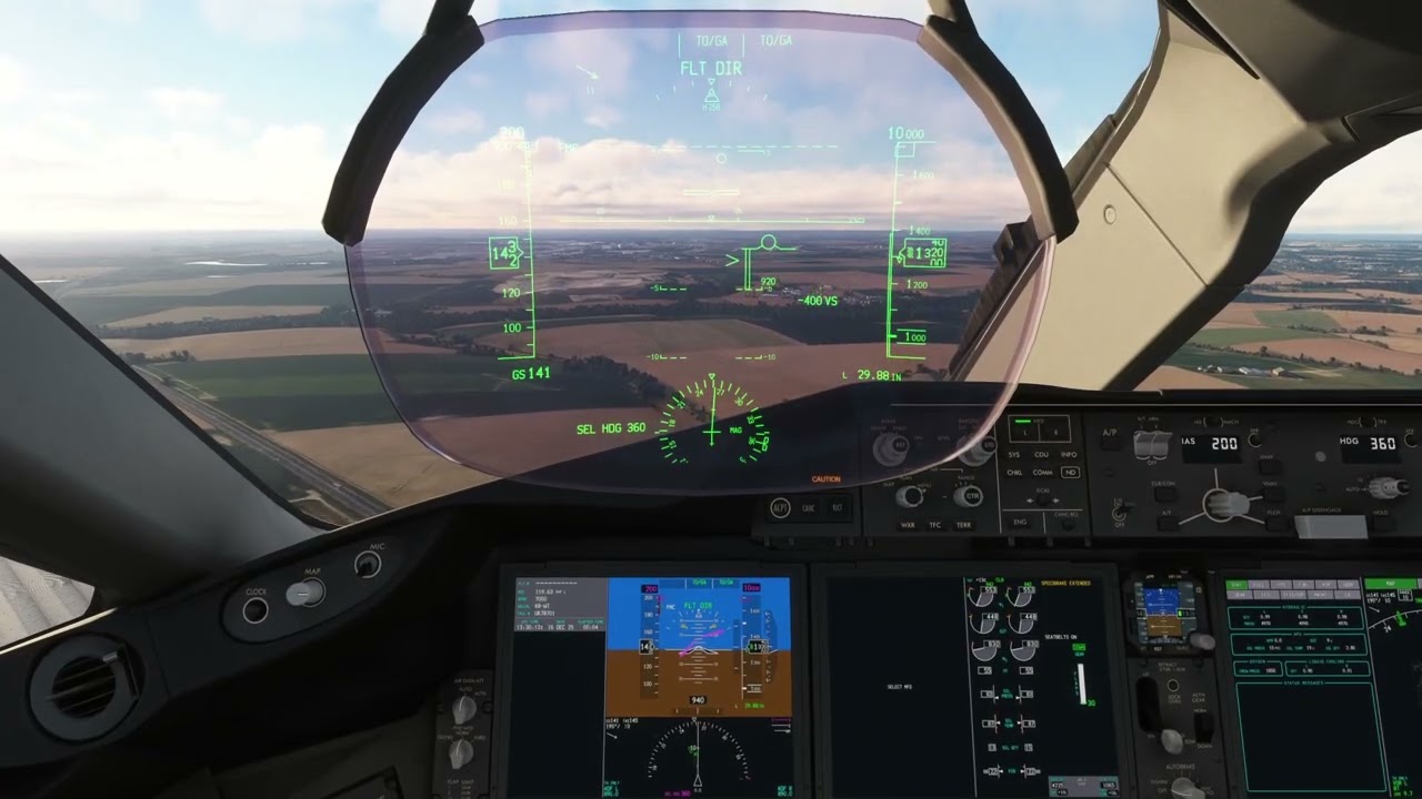  MCFS - Microsoft flight simulator (FULL LANDING)