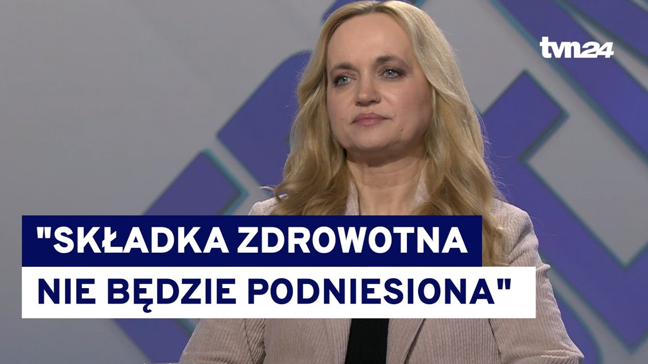 Ministra zdrowia o składce. 