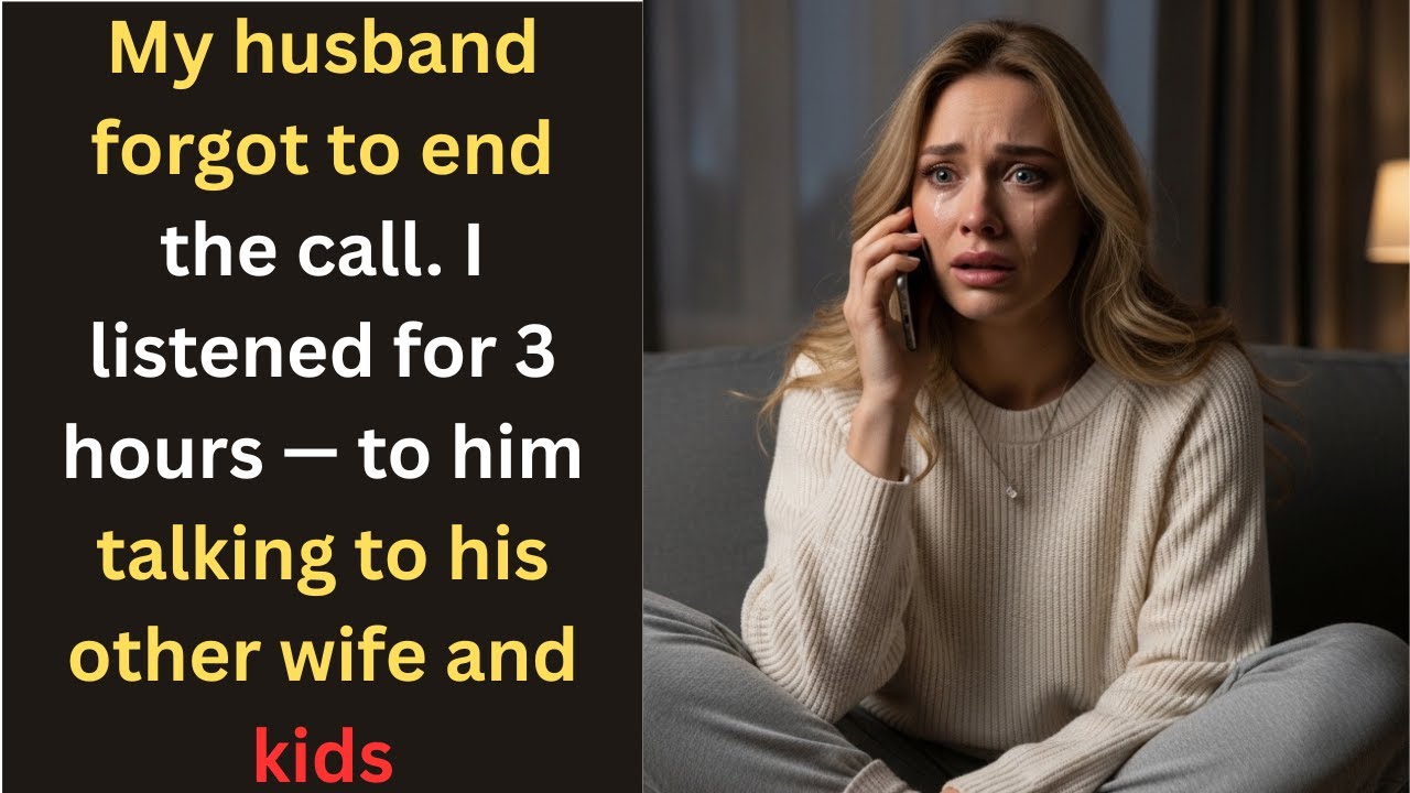My Husband Forgot to End the Call — I Listened to His Three-Hour Conversation With His Other Family.