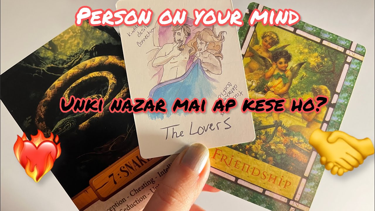Person on your mind: Unki nazar mai ap kese ho?🫣😍 Hindi tarot card reading | Love tarot