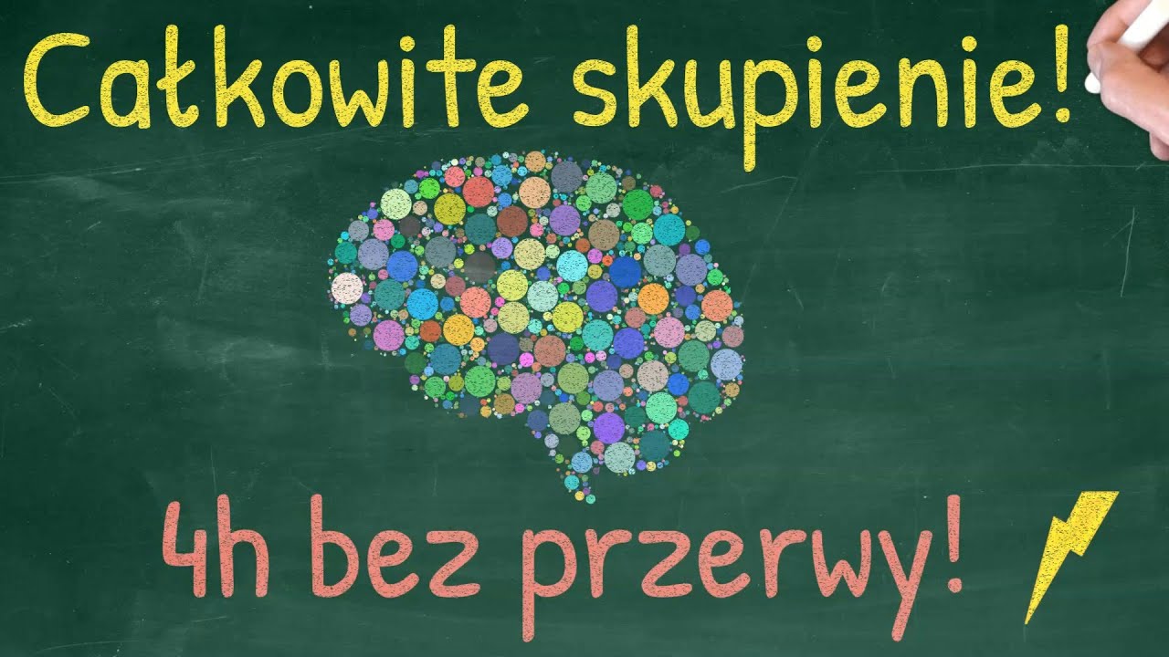4 GODZINY nauki BEZ PRZERWY | Jak się skupić