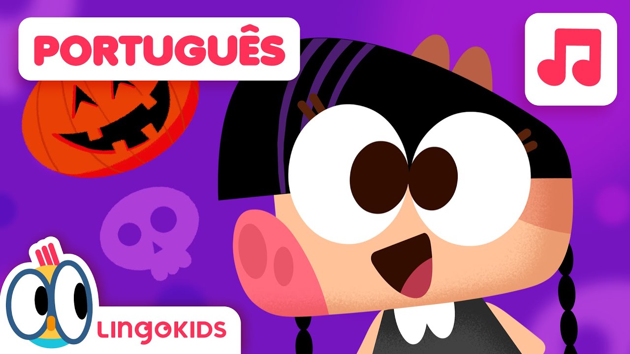 M&uacute;sica infantil de Halloween 🎃 DIA DAS BRUXAS 🧙| Lingokids em portugu&ecirc;s