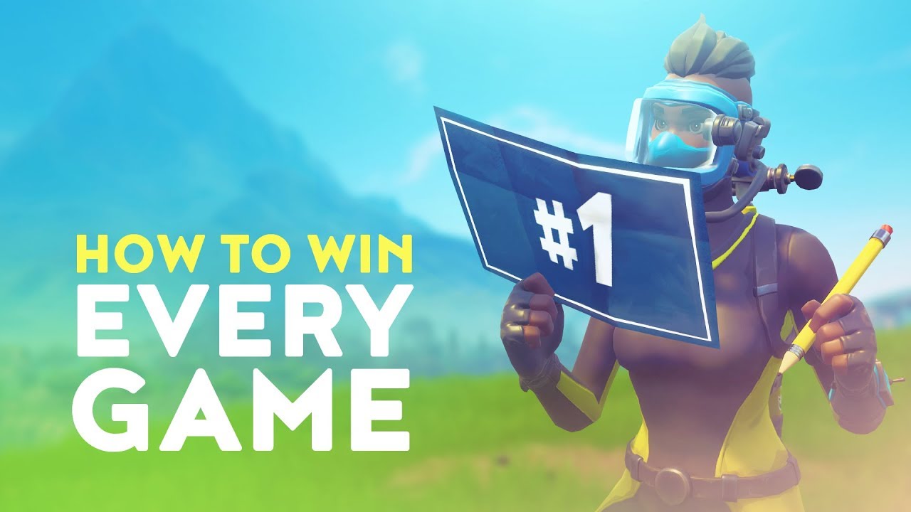 HOW TO WIN EVERY GAME - EDUCATIONAL COMMENTARY! (Fortnite Battle Royale)