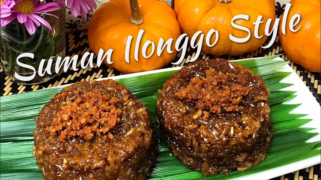 Suman or Biko with Latik | How to Make Suman Ilonggo Style