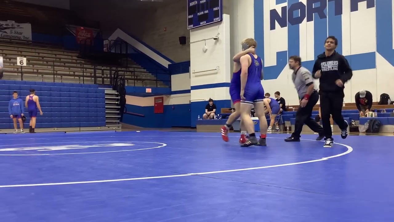 --- Ballentine, Eli v Hall, J (Columbus North) 01-24-26 W  PIN 3:45