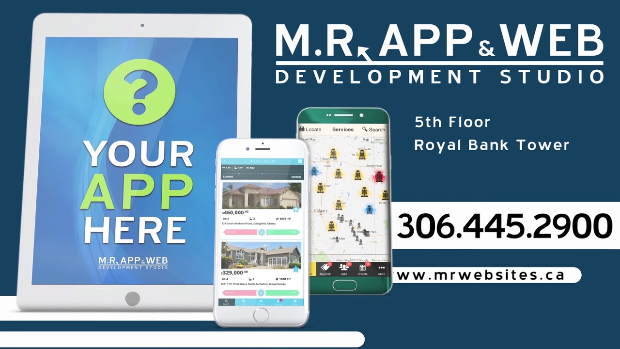 M.R. App and Web Development Studio Ad