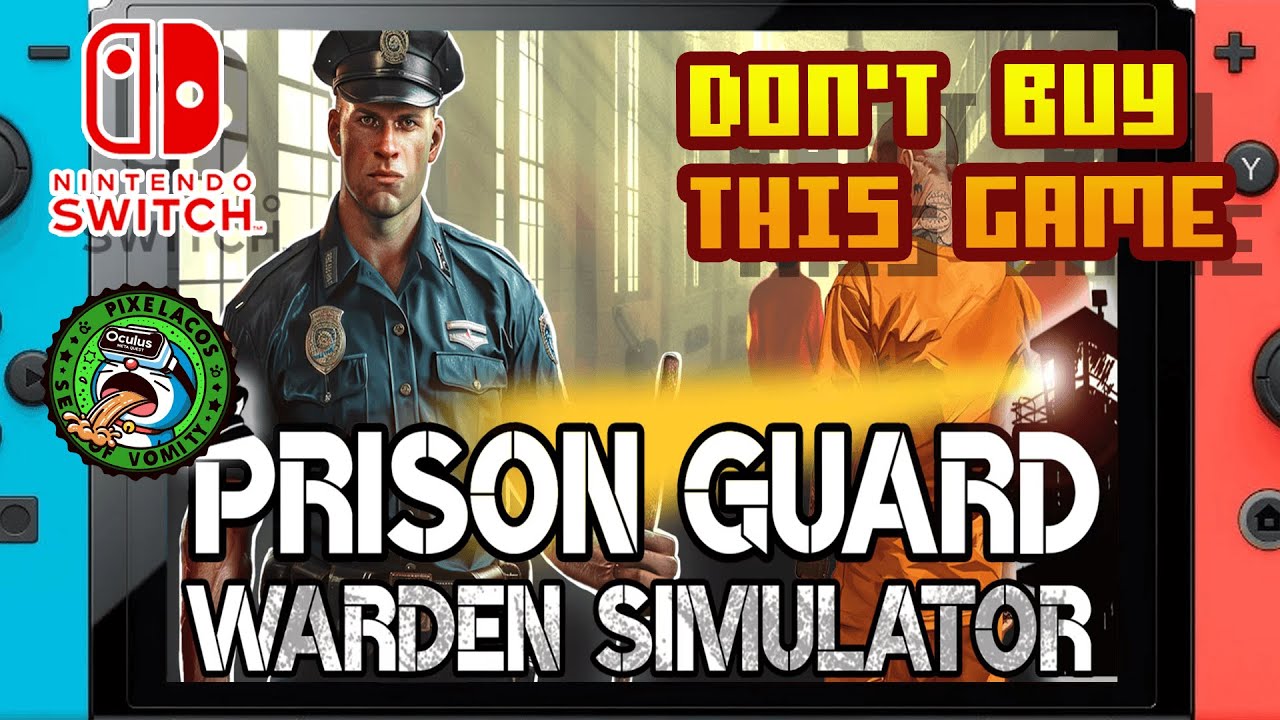 Prison Guard: Warden Simulator - (Nintendo Switch) - Framerate & Gameplay