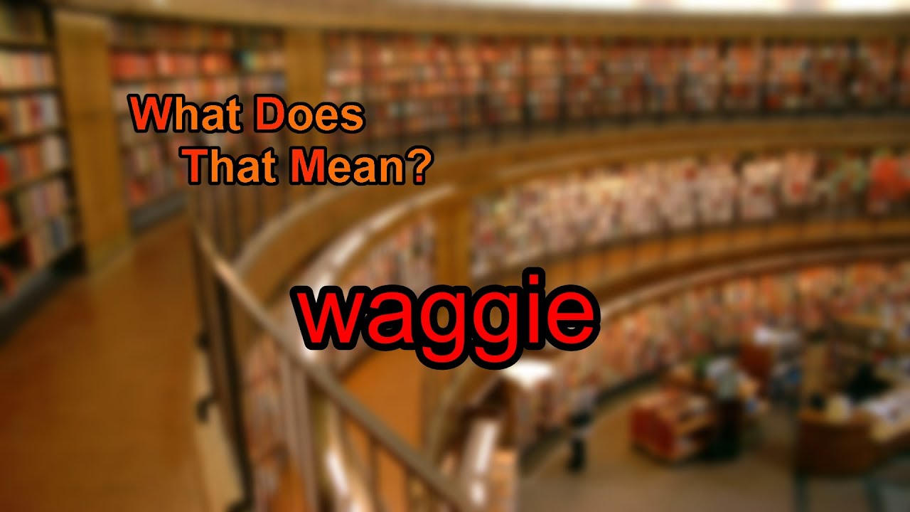 What does waggie mean?