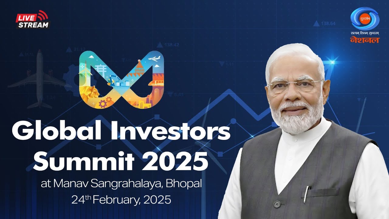 LIVE: PM Modi inaugurates the Global Investors Summit 2025 in Bhopal