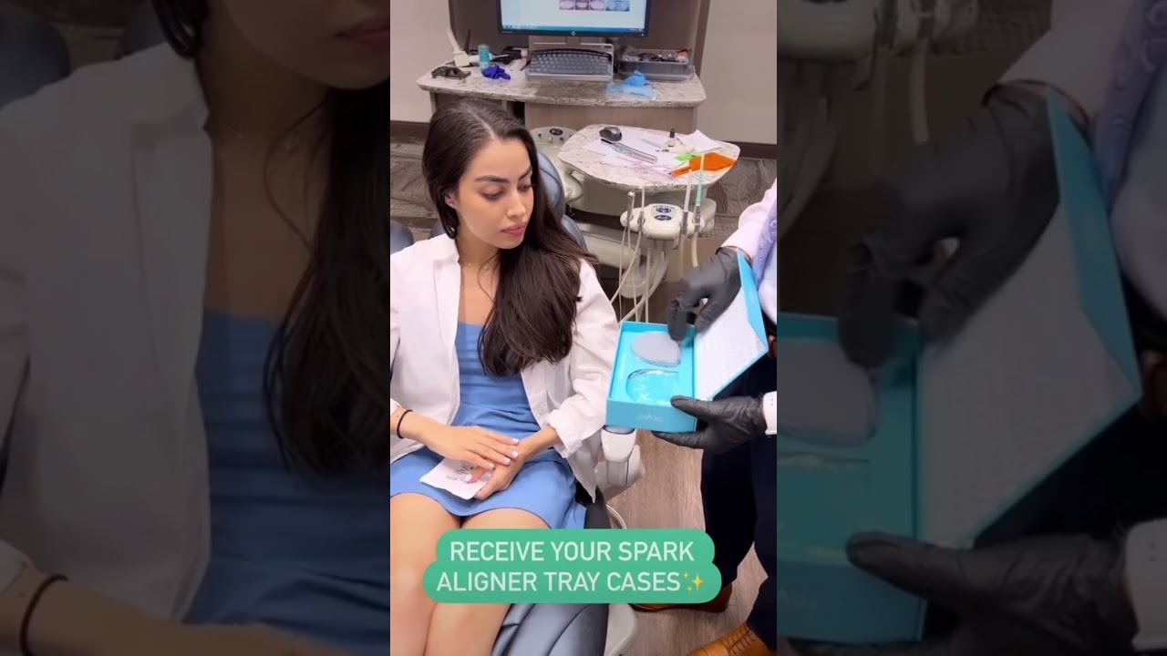 First Day Getting Spark Aligners!! #clearaligners