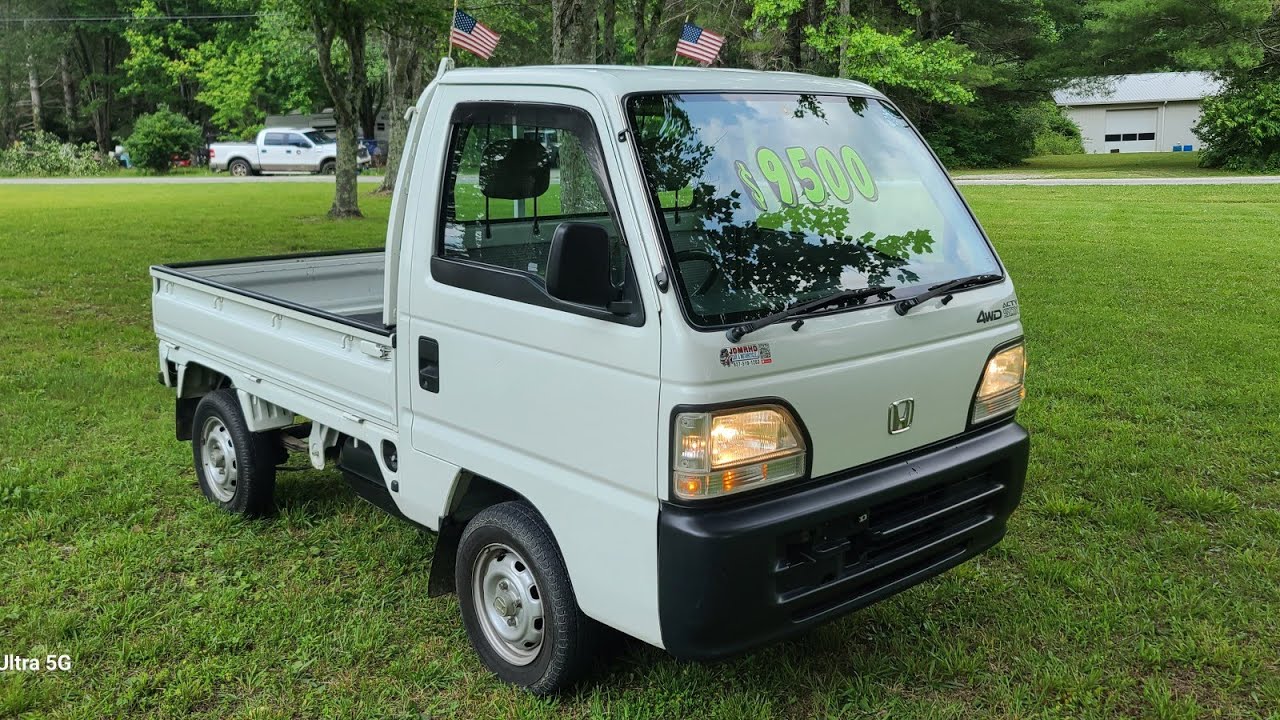 SOLD 1998 Honda Acty 4x4, 18,700 miles