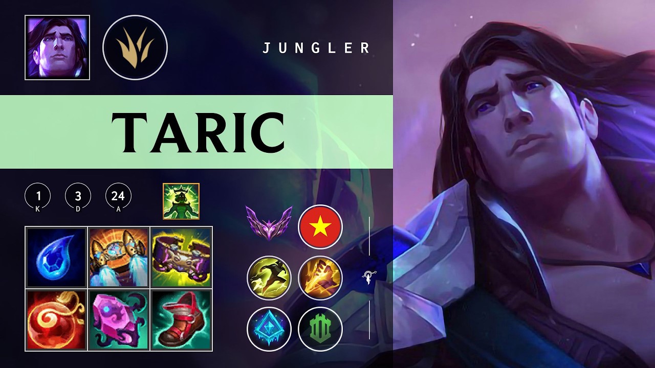 Taric Jungle vs Zaahen - VN Master Patch 26.04