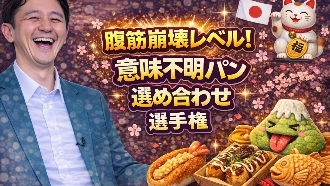 腹筋崩壊レベル！意味不明パン詰め合わせ選手権