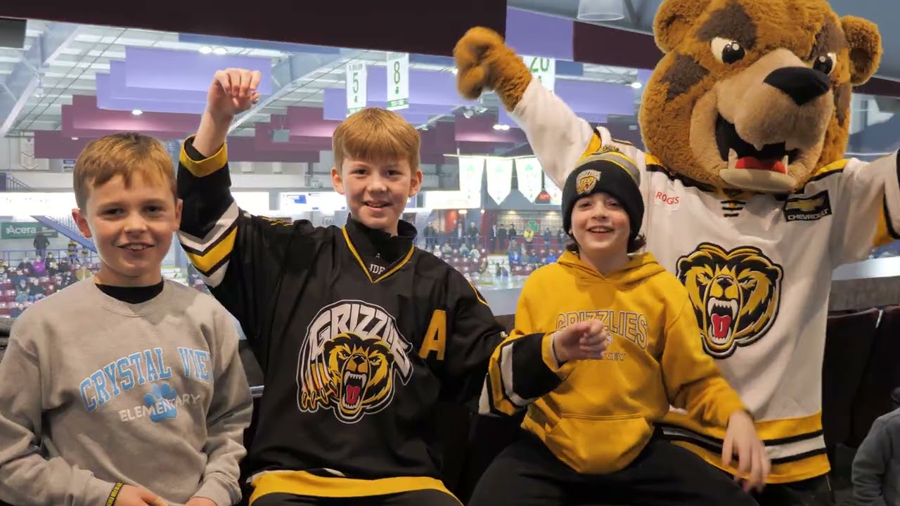 Victoria Grizzlies Teddy Bear Toss Video Dec 4th 2025
