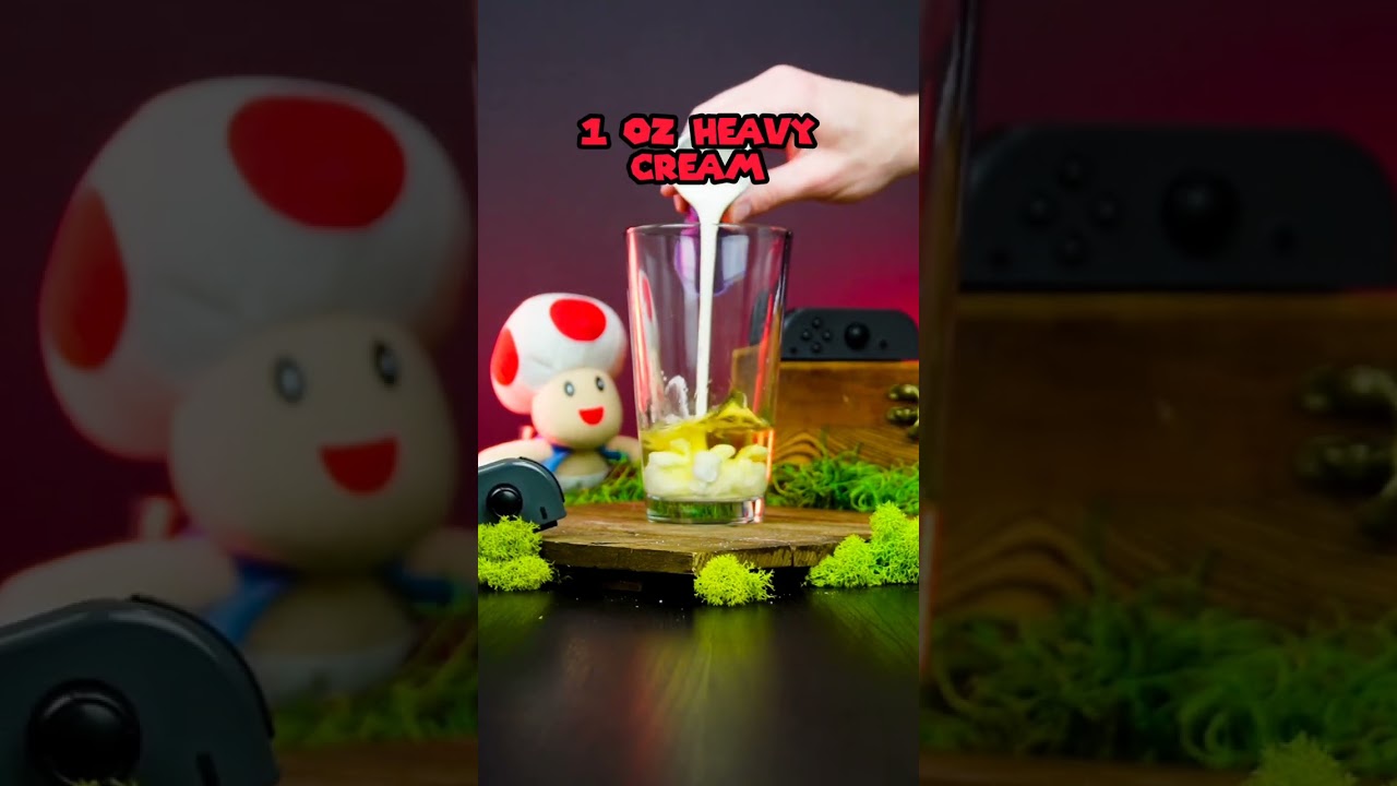Toad's Cream (Cocktail Inspired by Super Mario)