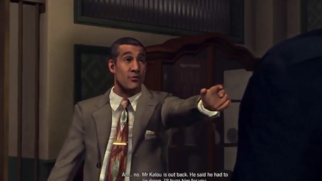 Edgar Kalou tries to escape : L.A Noire