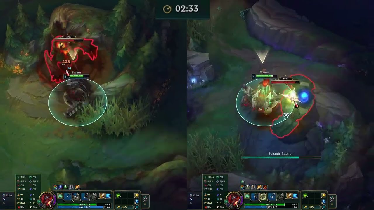 Skarner 2:45 and 2:50 full clears [26.03]